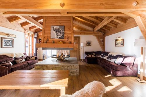 Chalet familial La Griotte avec accès piscine