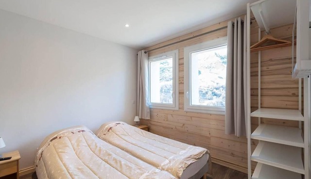 Chalet, wifi, view ski slopes, terrace, parking, tv, ski locker, 110m², Les Menuires