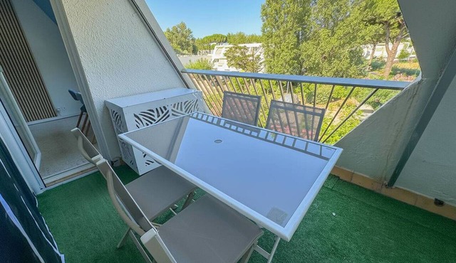 Charming apt, AC, parking - 4 guests