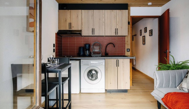 Charming, cosy studio near village center and ski slopes