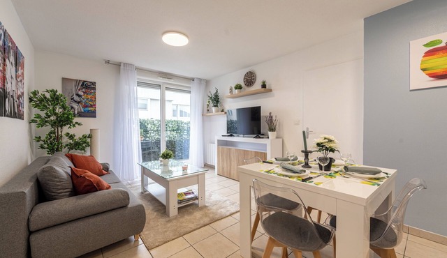 Cozy apartment close to Geneva