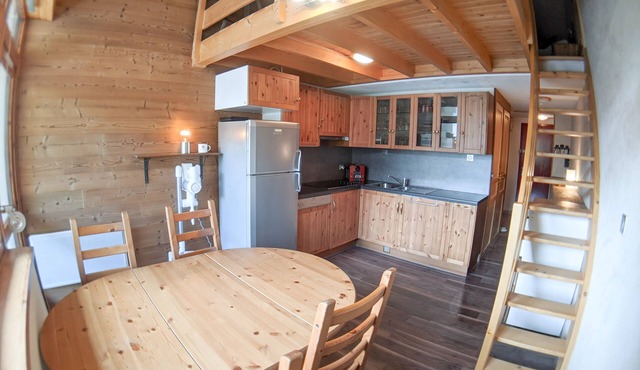 Duplex 6 pers, Private garage, Ski in ski out