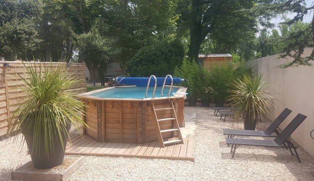 Gite LE PILA air-conditioned apartment for 4 people on private property.