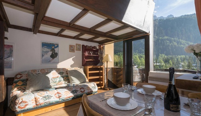 Grand Roc C415 280m from Slopes, Mont-Blanc View & Parking, Argentière (Chamonix), France