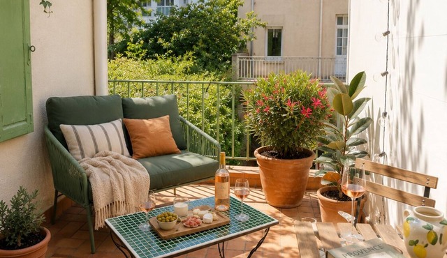 Green Shutters Terrace, Art, and the Good Life