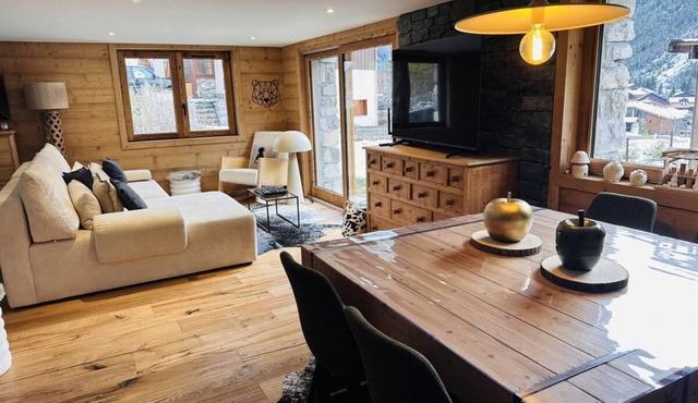 Ground floor, terrace, parking, tv, ski locker, 85m², Pralognan-la-Vanoise