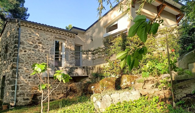House with garden