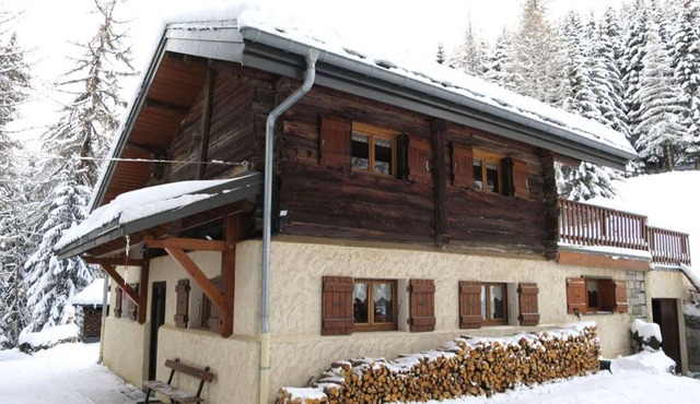 Individual chalet 100m2 in La Plagne, comfort and tranquility