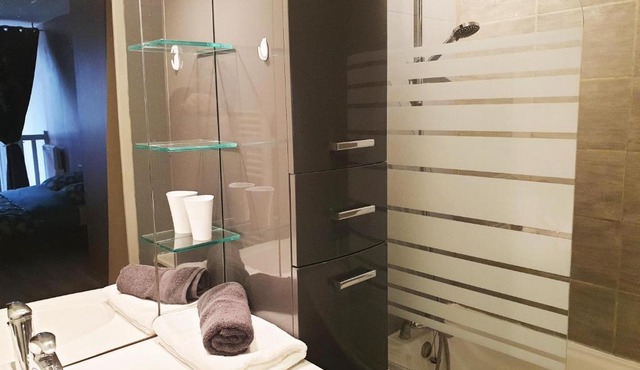 L Esprit Loft, Duplex pour 4 proche Lyon et PartDieu