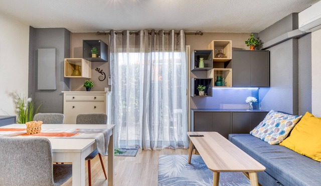 'Le Mas De La Mer' with Private Terrace, Wi-Fi, and Air Conditioning