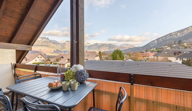 Le Tournette - Appt 1 chambre, balcon vue montagne