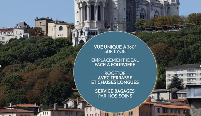 Les Toits de Lyon au coeur du centre-ville tout à pied
