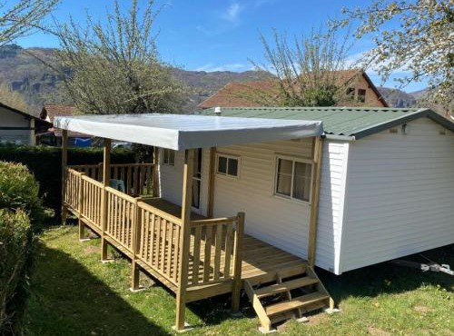 Mobil-home cosy 5 pers avec terrasse - API-1-52-1240
