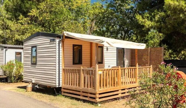 Mobile Home | Comfort | 3 Bedrooms | 6 Guests | Raised Deck | A/C