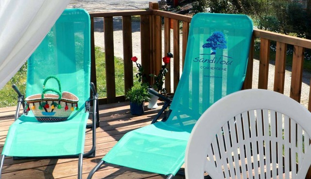 *Mobilhome "Face au Soleil" *Mobilhome 6 people * Air-conditioned