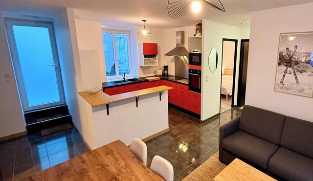 Modern nook by the central way