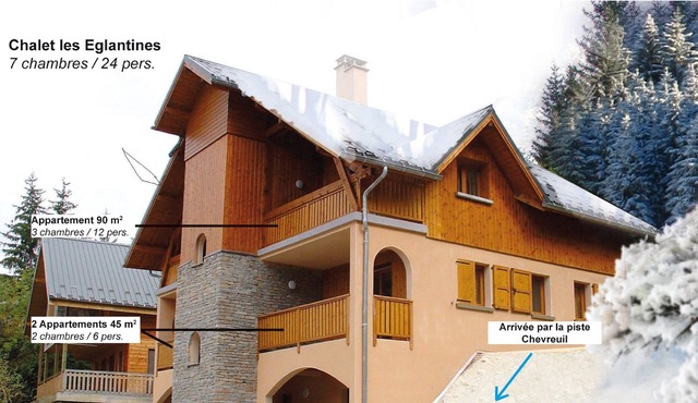 Oz STATION Alpe d'Huez Private Chalet, Foot of the slopes, wifi, clear view