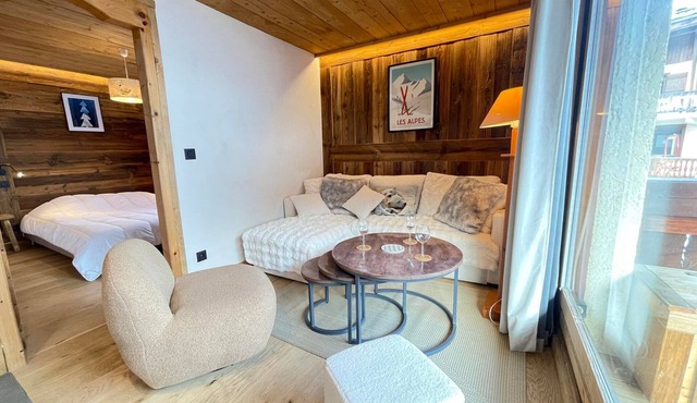 Renovated apartment, ski-in/ski-out with wifi