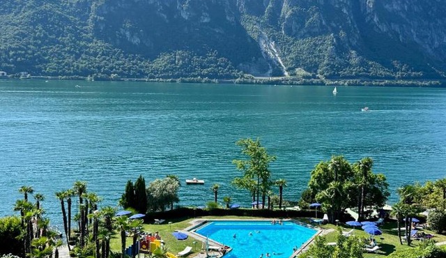 Seeblick Bissone in Bissone