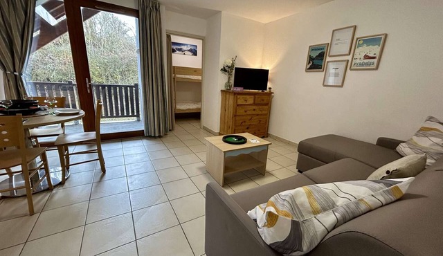 Studio cabin with wifi and parking - 4 guests