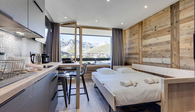 Studio Tignes, studio flat, 4 persons
