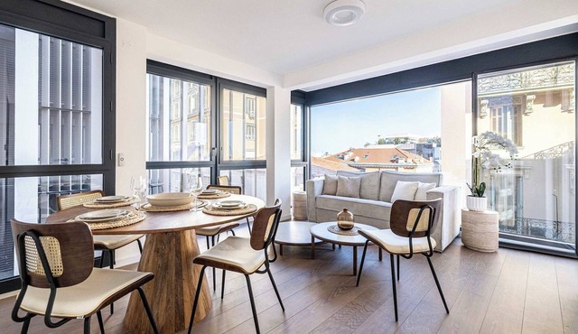 Superb terrace apartment in Monaco-Beausoleil