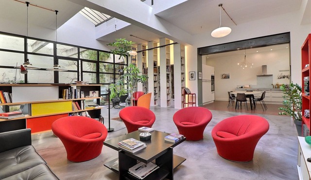 The Loft – A bright studio with a distinctive design