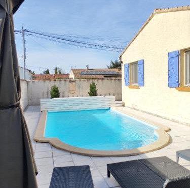 Villa les volets bleus - piscine privée