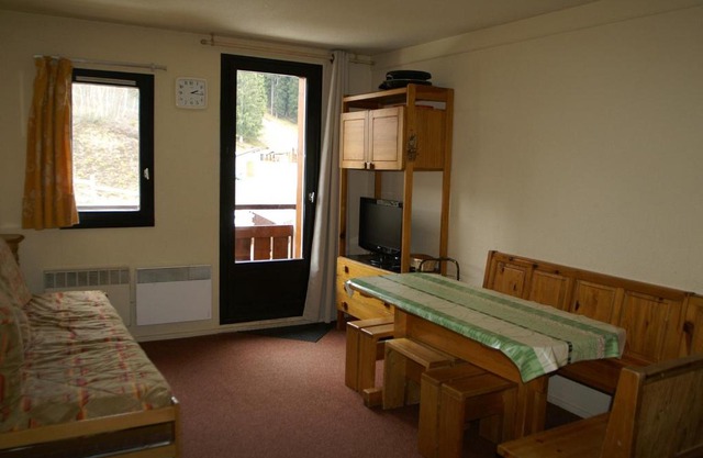 Charmant 2 pièces cabine au pied des pistes pour 6 personnes - FR-1-557-65