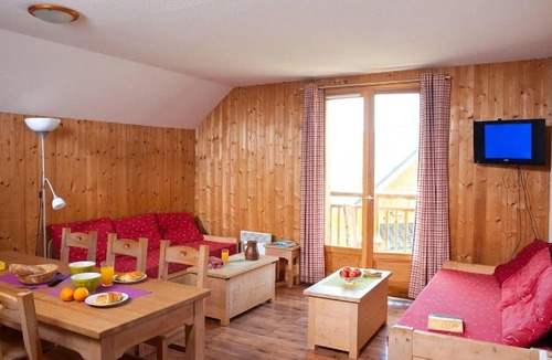 La Feclaz Apartment | Wifi, Ground floor, swimming pool, sauna, terrace, balcony, parking, ski locker, 25-34m², La Féclaz