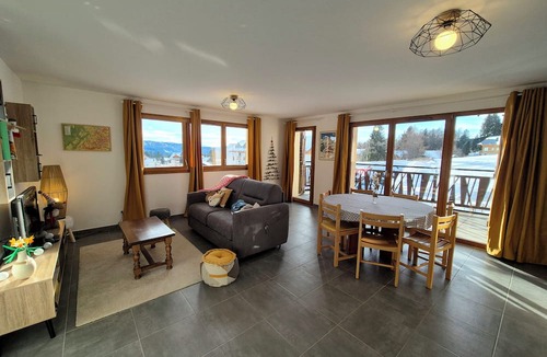 La Feclaz Apartment | Spacieux appartement au pied des pistes